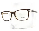 Prada Vpr 14W ZXH-1O1 Eyeglasses Brown Havana Blue Outline 56MM W/case New. Price: $165.00.