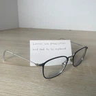 Ray-ban RB1056 4080 Youth Eyeglasses Blue Silver Frames Only 46-17-130 Read Pre-owned. Price: $11.96.