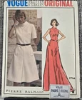 Vogue Paris Original Pattern 2794, P. Balmain Dress - Length Options. B/32.5. New. Price: $25.00.