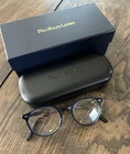 Polo Ralph Lauren Mens Eyeglasses PH2083 Shiny Blue 48MM New Round Full Rim. Price: $59.99.