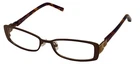 Jones New York Men Ophthalmic Rectangle Metal Eyewear, J474. Brown 52MM. Price: $39.99.