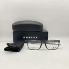Oakley Mens Hex Jector Square Full Rim Eyeglasses OX8032 Satin Gray Smoke New. Price: $129.98.