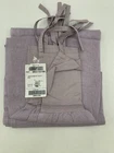 Pottery Barn Teen Linen Sheer Tie Top Curtain Dusty Iris Purple 84" #S4225 Ps New. Price: $48.99.