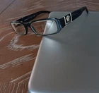 Versace 3087 52 16 135 Rectangular Black Eyeglass Frames Full Rim Unisex Pre-owned. Price: $50.00.