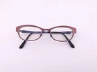 Bevel Eyeglasses, Frames Only, 8625 Walkabout Aube, 48-16-..., Metal, Japan Pre-owned. Price: $179.99.