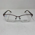 Jones New York Womens Vjon 501 Mocha Brown 53-16-140 Flex Hinge Eyeglasses :411. Price: $50.00.