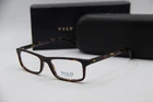 New Polo Ralph Lauren Rl 2152 5003 Black Tort Authentic Eyeglasses W/case 52-17. Price: $84.15.