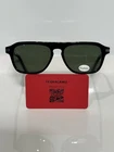 Salvatore Ferragamo SF2869 Black Acetate Custom Polarized G15 Green Sunglasses New. Price: $190.00.