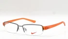 New Nike 8064 060 Shiny Gunmetal/orange Authentic Eyeglasses 52-16. Price: $143.99.