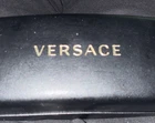 Versace Gold Full Rim Tortoise Eyeglasses 51-21-140 Acetate With Case Perscribed New. Price: $60.00.