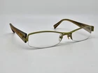Alain Mikli A0656 17 Lime Green Semi Rimless Eyeglasses Frame Flexhinge France Pre-owned. Price: $125.99.