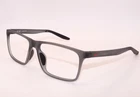 New Nike 7116 061 Matte Grey Black Tips Authentic Designer Eyeglasses 56-15. Price: $124.60.