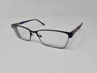 Nicole Miller Carman C05 Eyeglasses Frame Women Navy Titanium Half Rim 57-16-140 Pre-owned. Price: $8.54.