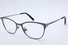Swarovski SK5246 001 Brushed Silver Metal Eyeglasses Frame 50-16-135 New. Price: $84.15.