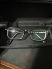 Ray-ban RB1550 3529 Black Clear Rectangular Eyeglasses Frame 46-15 125 W/ Case Pre-owned. Price: $40.00.