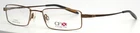 Concept Flex CX7264 Brown Mens Rectangle Full Rim Eyeglasses 52-19-145 B:26 New. Price: $24.99.