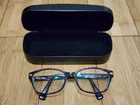 Coach HC6065 5288 Confetti Purple Rectangle Eyeglasses Frames 51-17-135 W/ Case Pre-owned. Price: $28.99.