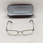 Scott Harris Europa Eyeglass Frames CE195 Silver/brown Full Rim 01 52 16 Pre-owned. Price: $26.06.