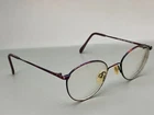 Vintage Charmant Round Multicolor Red Purple Eyeglasses Frames 4255 50-20-140 Pre-owned. Price: $15.20.