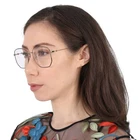 Gucci Demo Geometric Ladies Eyeglasses GG0396O 001 56 New. Price: $241.48.