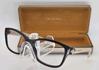 Bvlgari 4086-B 897 Eyeglasses Frames 54-17-135 Cream Black Women Case Read R3 Pre-owned. Price: $43.99.