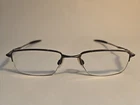 Oakley OX3143-0251 Drill Bit 0.5 Eyeglasses Pewter 51-18-136 Half Rim, Titanium Pre-owned. Price: $39.95.