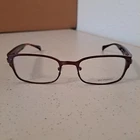 Kio Yamato Eyeglasses KT-327U Brown Titanium Square Japan *frames Only I-22 New. Price: $99.99.