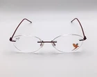 Maui Jim Eyeglasses Mjo 2002-37 Burgundy Metal Frames Clear Lens / 50-17-135 New. Price: $57.38.