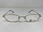 Modern Dazzle Gold 51-20-140 Metal Full Rim Eyeglasses Frame TX73 New. Price: $40.00.
