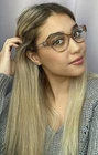 New Versace Mod. 3254 Clear Brown 52MM Cat Eyeglasses Frame Italy #8. Price: $169.99.