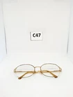 Safilo Elasta Eyeglasses Frame 4799 Y79 Women's Gold Metal Square Half Rim 135 Pre-owned. Price: $45.00.