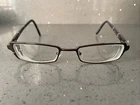 Helium Paris Italy 4004E Brown 48-18-135 Full Rim Eyeglasses Frames Only Pre-owned. Price: $22.12.