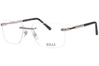 Zilli ZI60086 C02 Eyeglasses Frame Men's Shiny Silver/grey Horn Rimless 58MM New. Price: $229.95.