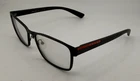 Prada Eyeglasses Frames Only VPS50G Black Full Rim 55-17-140 Pre-owned. Price: $42.88.