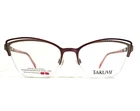 Takumi TK1124 030 Eyeglasses Frames Pink Gold Cat Half Rim 52-17-135 New. Price: $74.25.