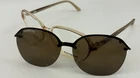 New Easyclip Eyeglasses Frames EC148 10 Brown Clear Gold Cliplenses. Price: $49.99.