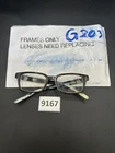 Robert Marc Eyeglasses Black Plastic Frames Made France 51-21-145 G203 Pre-owned. Price: $39.59.