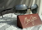 Maui Jim Barracuda Mj 141 02 Gunmetal Grey Frame + Neutral Polarized Lenses Pre-owned. Price: $377.00.