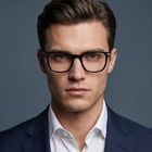 Ermenegildo Zegna Eyeglasses EZ5251-H 001 Black Square Titanium Frames 53MM New. Price: $211.13.