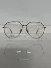 Gendioro Au 8000 Shiny Gold Aviator Eyeglasses New. Price: $325.00.