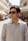 Fossil Aviator Sunglasses Brown Frame Lens Uv 63-14-128 FM117 Unisex New. Price: $25.00.