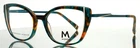 Morel Nomad 40233N MV12 Brown Green Womens Cat Eyeglasses 52-18-140 B:41 New. Price: $29.99.