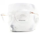 Swarovski Eyeglasses 2003F 1027 Crystal Clear Gold Logo 52MM No Case New. Price: $89.50.