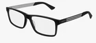 U28178 Without Tags Gucci GG0692O 001 55MM Black Gray Rectangular Eyegl G2U Pre-owned. Price: $59.97.