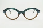 Rare Authentic Anne Et Valentin Romy 0926 46MM Teal Brown Frames Glasses France New. Price: $285.00.