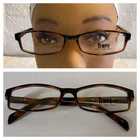 Tempo Ctp 9002 Tortoise Rectangular Womens Full Rim Eyeglasses 53-16-135 New. Price: $15.00.