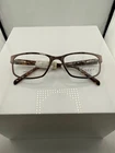 Luxe 348 001 Bronze Eyeglass Frames 53 18 135 (B14) New. Price: $22.00.