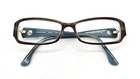 Michael Kors Brown W/ Blue Rectangular MK693 200 **frames Only** Pre-owned. Price: $36.00.