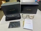 Linda Farrow - Black And Gold Staunton Eyeglasses LFL928 New. Price: $399.88.