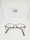 Charmant Eyeglasses Frame CH8165 Women's Titanium Full Rim Square 56-19-150 Pre-owned. Price: $35.00.